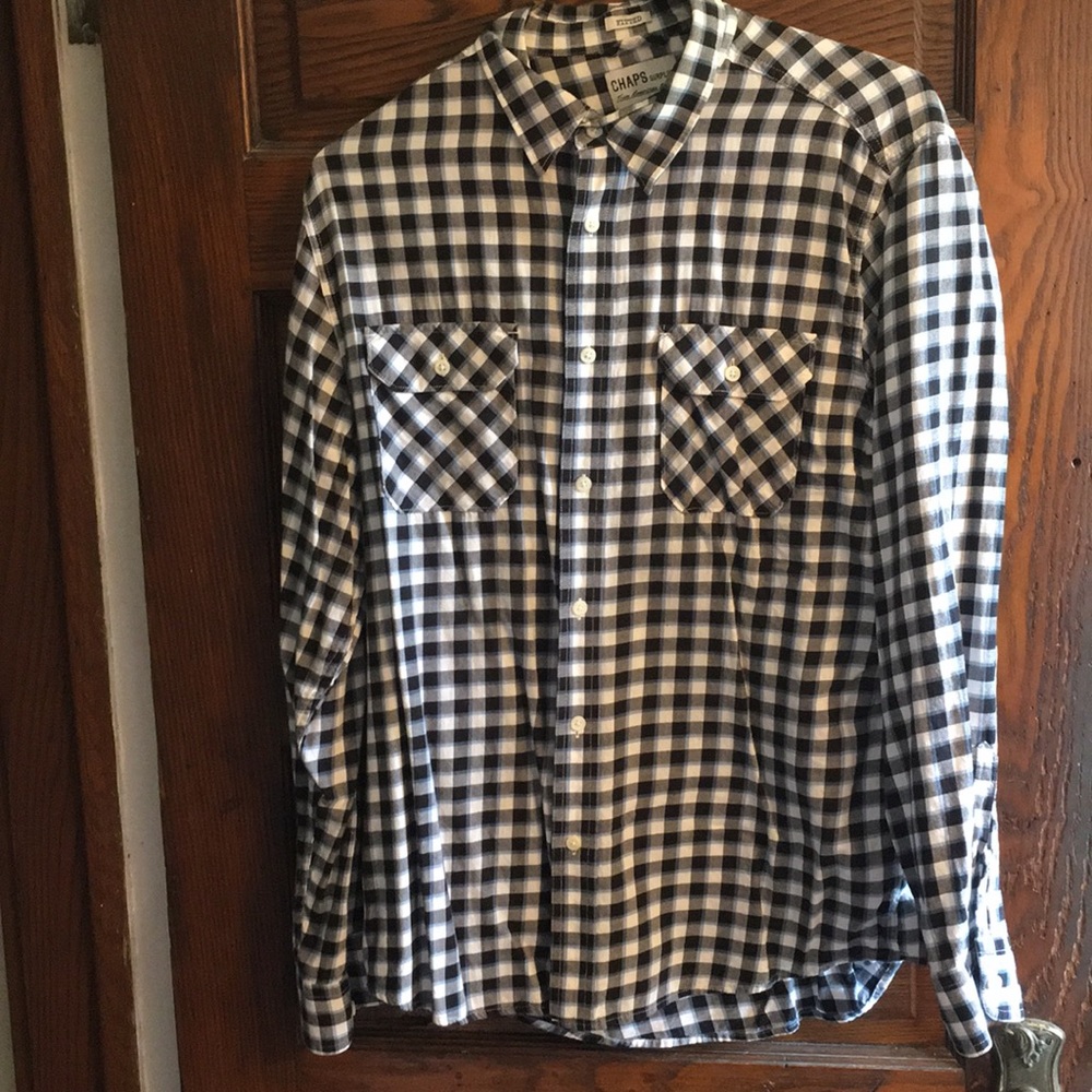 Chaps Fitted Dress Shirt